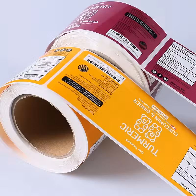 Custom Size & Shape Stickers - Supplied in Sheets Individually Trimmed