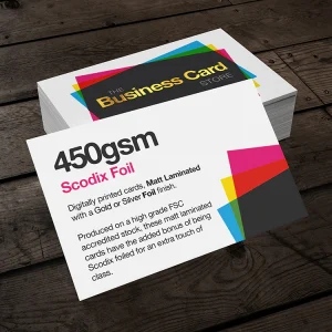Scodix Business Cards